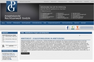Website Anwaltskanzlei Godzik
