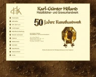 Bild Hland Karl-Gnter Kunsthandwerk Metallarbeiten