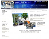 Bild MEMA Metallbau in Marienfelde GmbH