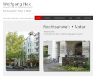 Website Wolfgang Hak