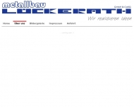 Website Metallbau L�ckerath