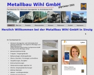 Bild Wihl Metallbau GmbH