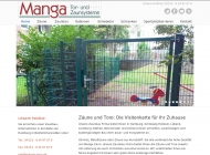 Bild Manga Tor und Zaunsysteme