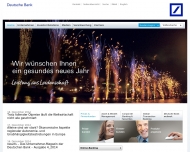Website Deutsche Bank