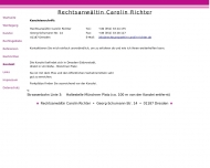 Bild Rechtsanwltin Carolin Richter