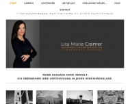 Bild Rechtsanwltin Lisa Marie Cramer