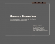 Bild Rechtsanwalt Hannes Honecker