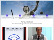 Website Rechtsanwalt Holger Cattien