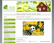 Website AGS Immobilien & Consult