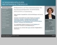Bild Rechtsanwltin Monika Schneider-Hlzlein