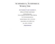 Schirmbeck - Schirmbeck - Weber GbR Rechtsanw?lte und Fachanw?lte Berlin - Potsdam -Bad Belzig