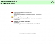Bild Rechtsanwalt Ulrich W. Schulze