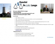 Bild Lange Jobst-Ulrich Dr.jur. Rechtsanwalt