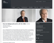 Bild Rechtsanwalt Prof. Dr. Wolfgang Burandt LL.M.