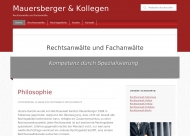 Bild Rechtsanwaltskanzlei Mauersberger & Kollegen