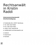 Bild Rechtsanwltin Kristin Raddi