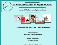 Bild Rechtsanwltin Dr. Brigitte Hanisch
