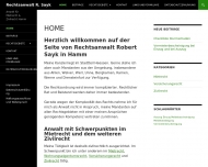 Bild Rechtsanwalt Robert Sayk