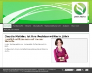 Bild Rechtsanwltin Claudia Mathieu