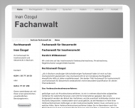 Bild Rechtsanwalt Inan zogul