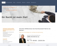 Website Patrick P. de Backer