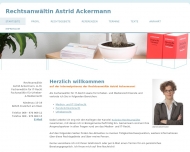Bild Rechtsanwltin Astrid Ackermann LL.M.