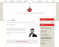 Bild Rechtsanwaltskanzlei Thalwitzer