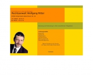 Rechtsanwalt Wolfgang Ritter