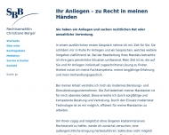 Bild SBB Rechtsanwälte Sauer & Berger