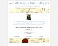 Bild Rechtsanwltin Annette Hirt-Hoffmann