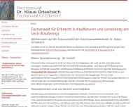 Bild Rechtsanwalt Dr. Klaus Grisebach
