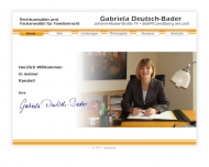 Bild Rechtsanwltin Gabriela Deutsch-Bader