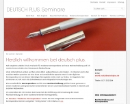 Bild DEUTSCH PLUS Seminare fr neue Rechtschreibung und moderne Korrespondenz