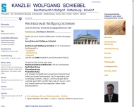 Bild Rechtsanwalt Dipl.Bw. Bankkfm. Wolfgang Schiebel