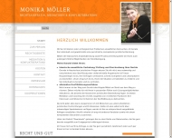 Website Rechtsanwältin Monika Möller