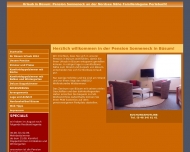 Website Pension Sonneneck Büsum
