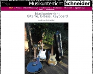 Bild Musikunterricht Schneider