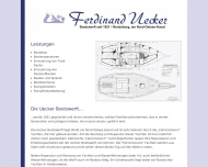 Bild Bootsbau Ferdinand Uecker Inh. Jens Uecker Rendsburg