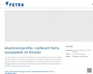 Bild Fetra Aluminium Profiltechnik GmbH