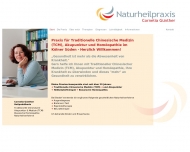 Website Naturheilpraxis Günther - Praxis für TCM und Akupunktur Köln-Süd