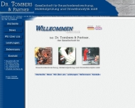 Bild Tombers Dr. & Partner Ges. fr Bauschadensforschung Materialprfung und