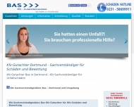 Website Kfz Gutachterbüro Bas