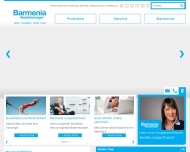 Website Barmenia Versicherungen - Sandra Leopa Ruenzi