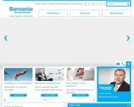 Website Barmenia Versicherungen - Alfred Wichmann