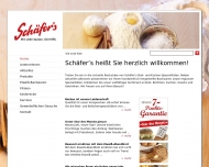 Website B�ckerei Sch�fers