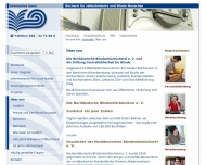 Website Stiftung Centralbibliothek f�r Blinde und Norddeutsche Blindenh�rb�cherei