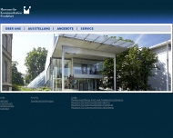 Website Museum für Kommunikation Frankfurt