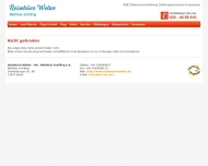 Website Reiseb�ro Frank Welter, Inhaber Matthias Schilling