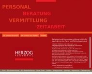 Website Herzog Personal-Service