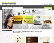 Bild Stickermann